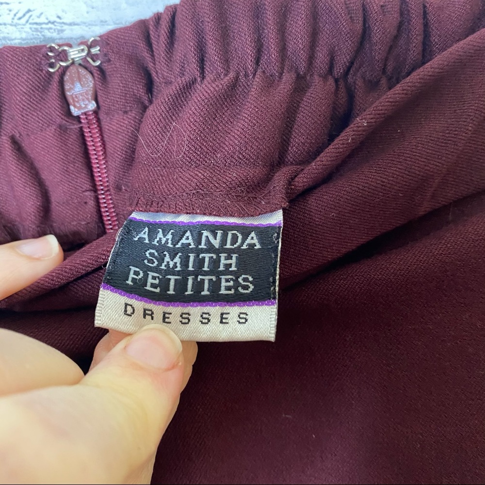 Amanda smith petites vintage suit skirt - Picture 3 of 7